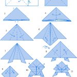 Прыгающая лягушка из бумаги своими руками мастер класс