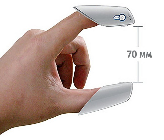 прибор для измерения расстояния пальцем