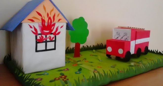 поделка в детский сад по пожарной безопасности002
