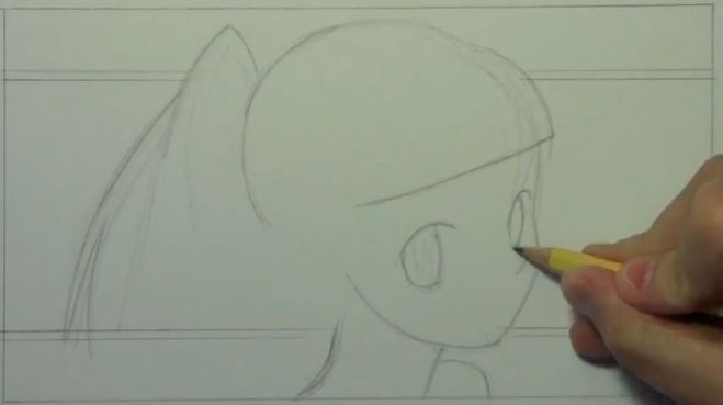 Как нарисовать поэтапно наушники карандашом 012