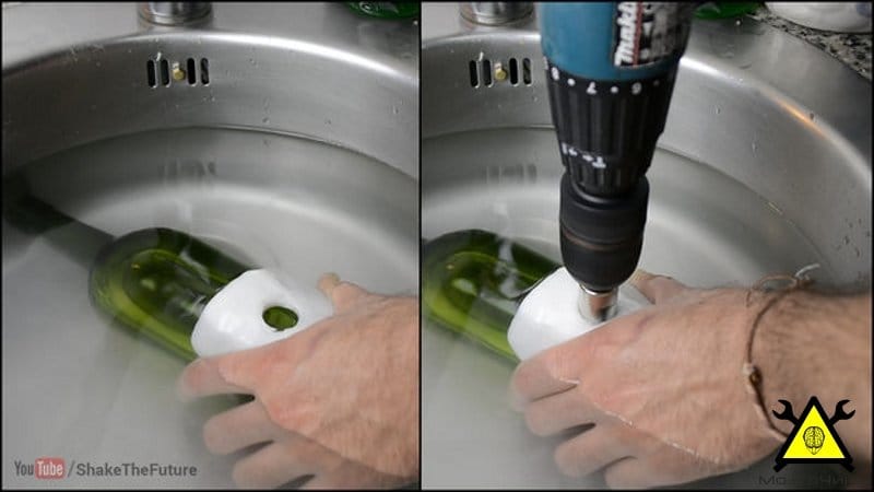 Как сделать украшения из стеклянных бутылок своими руками