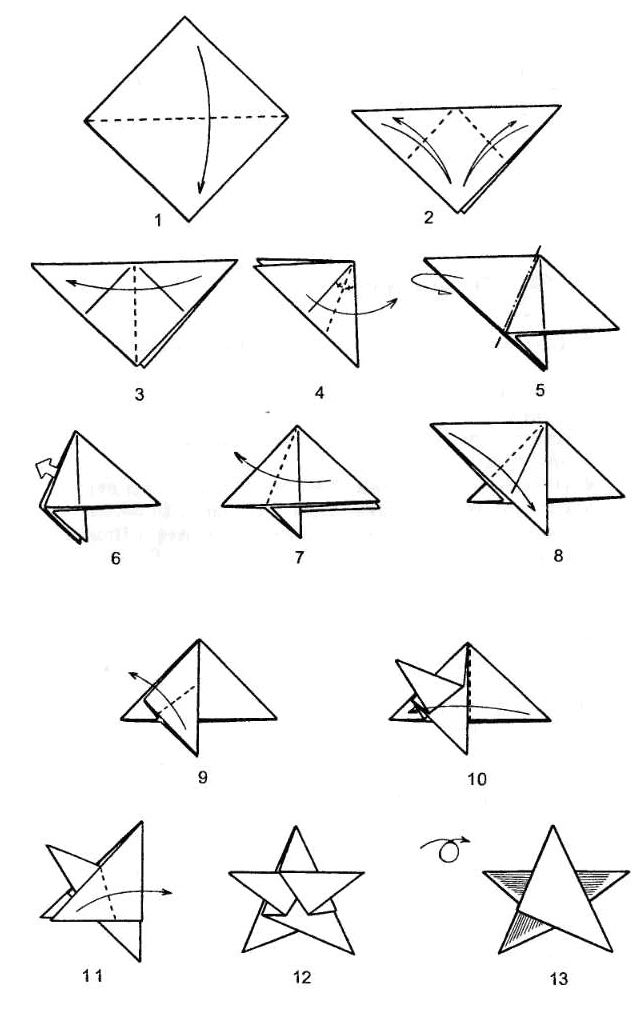2 1 - Как сделать оригами - схемы и советы