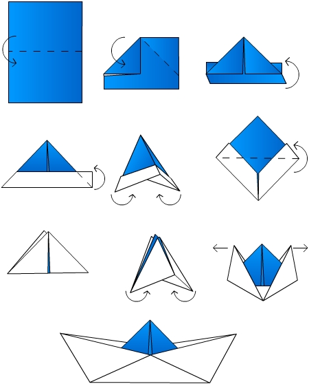 940c0faf4773b2399cbf6c70d737c072737647da - Как сделать оригами - схемы и советы