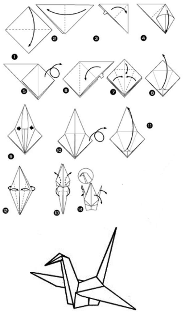Origami dlya detej 6 7 let shemy 3 - Как сделать оригами - схемы и советы