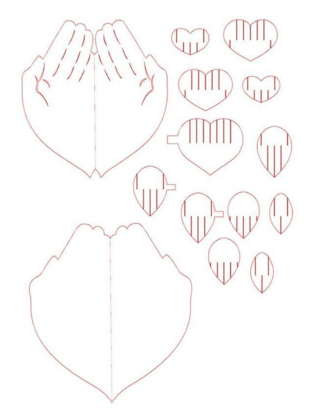 Валентинка своими руками из бумаги для детей «Сердце в ладонях»: мастер-класс для ребенка_2