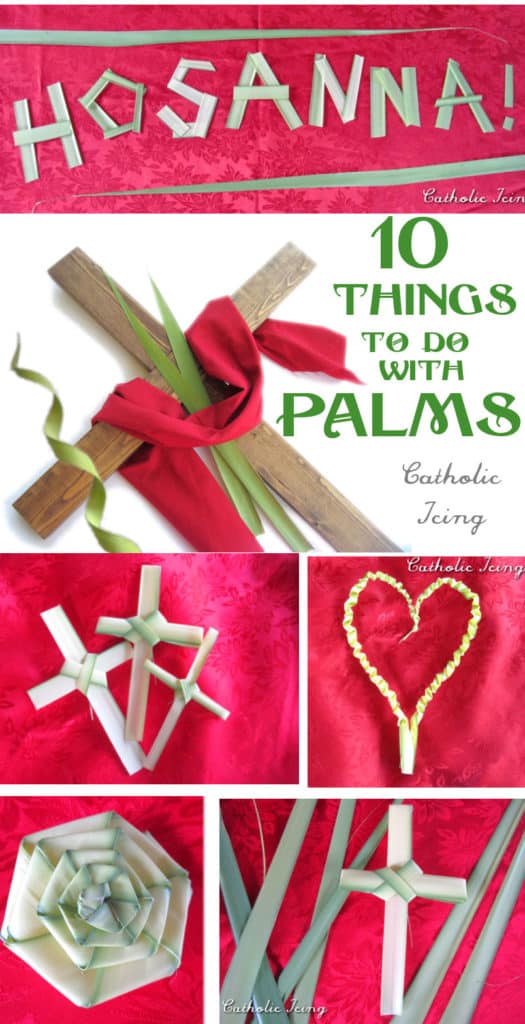 10 things to do with palms for Palm Sunday