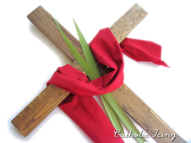 decorating for Palm Sunday