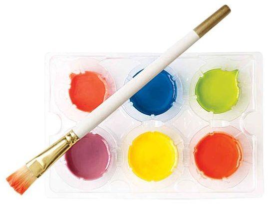 8 рецептов красок для рисования ребенку в домашних условиях – пальчиковые, витражные, натуральные и т.д.