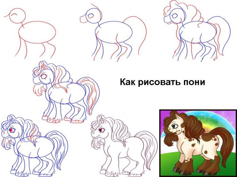 Рисунки для срисовки карандашом поэтапно