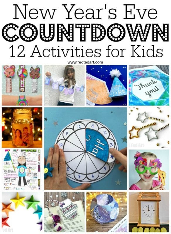 2019 Countdown Activities for Kids - Happy New Year - New Year