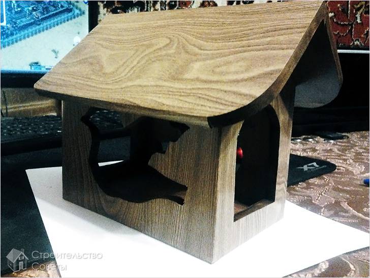 Скворечник из ламината