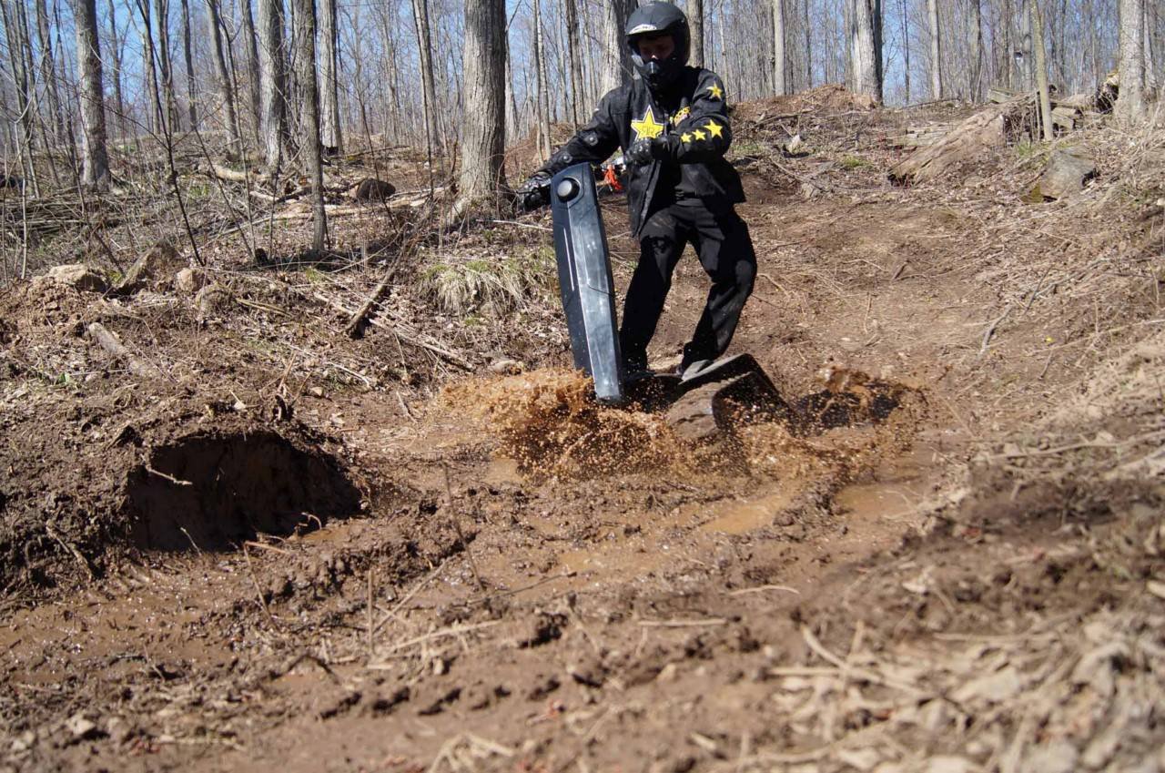 Гусеничный самокат DTV SHREDDER